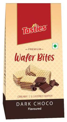 

Tasties Premium Wafer Bites - Dark Choco 100g