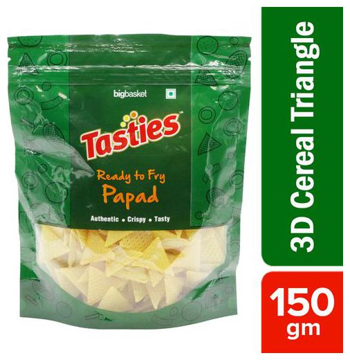 

Tasties Ready to Fry - 3D Cereal Triangle 150 g