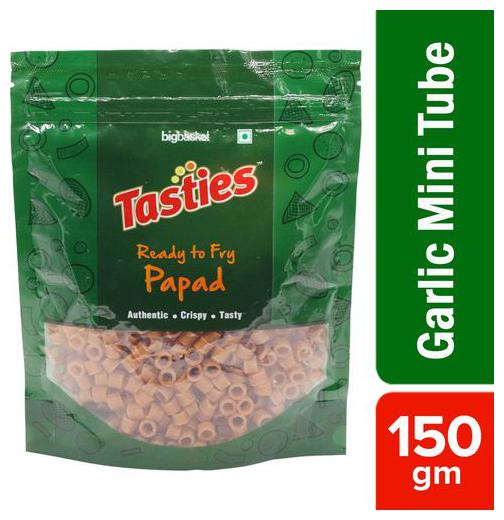 

Tasties Ready to Fry - Garlic Mini Tube 150 g