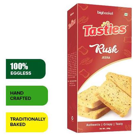 

Tasties Rusk Jeera 200 g