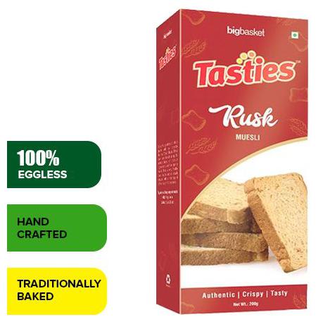 

Tasties Rusk - Muesli 200 g