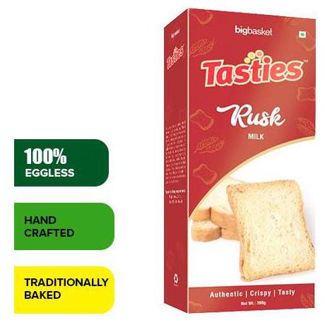 

Tasties Rusk - Milk 200 g
