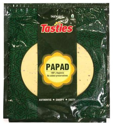 

Tasties - Urad Chana Papad With Garlic Flavour 200 g