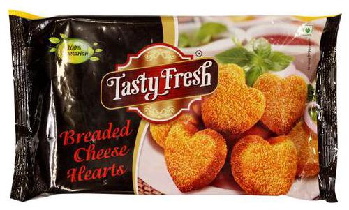 

Tasty Fresh Breaded Cheese Heart 245 g