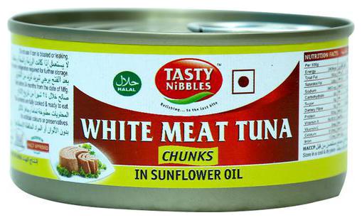 

Tasty Nibbles White Meat Tuna Chunks In Sunflower Oil 185 g