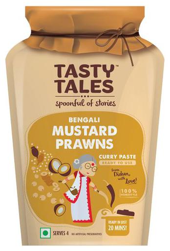 

Tasty Tales Bengali Mustard Prawns 130 g