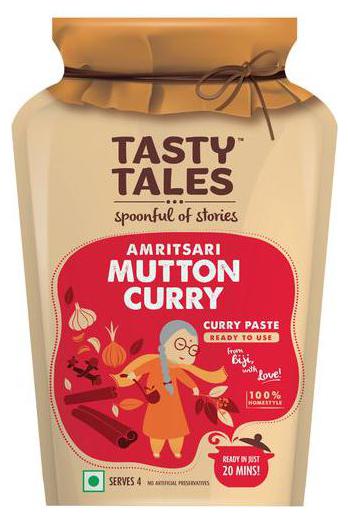

Tasty Tales Amritsari Mutton Curry 130 g