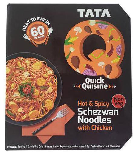

TATA Q Quick Quisine - Hot Spicy Schezwan Noodles With Chicken 305 g