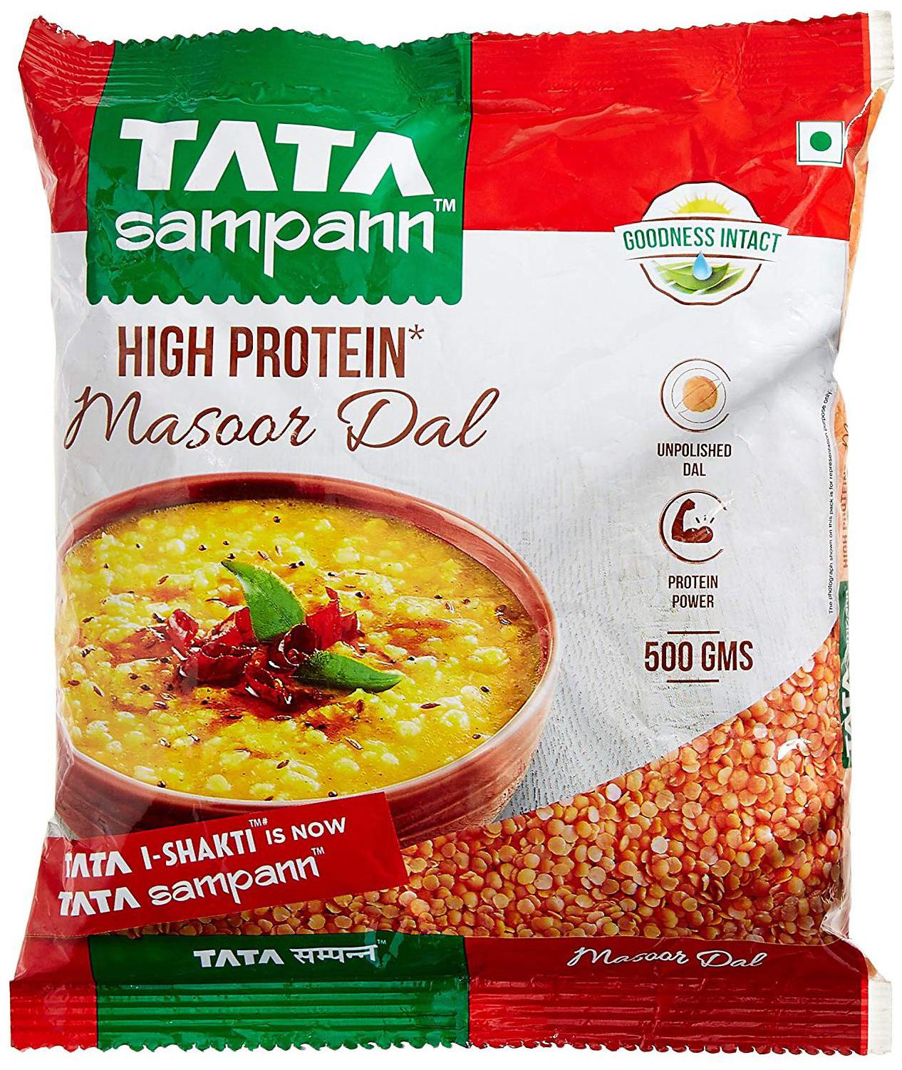 

Tata Sampann Masoor Dal - Small 500 g