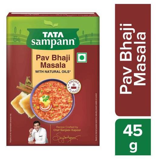 

Tata Sampann Pav Bhaji Masala 45 g