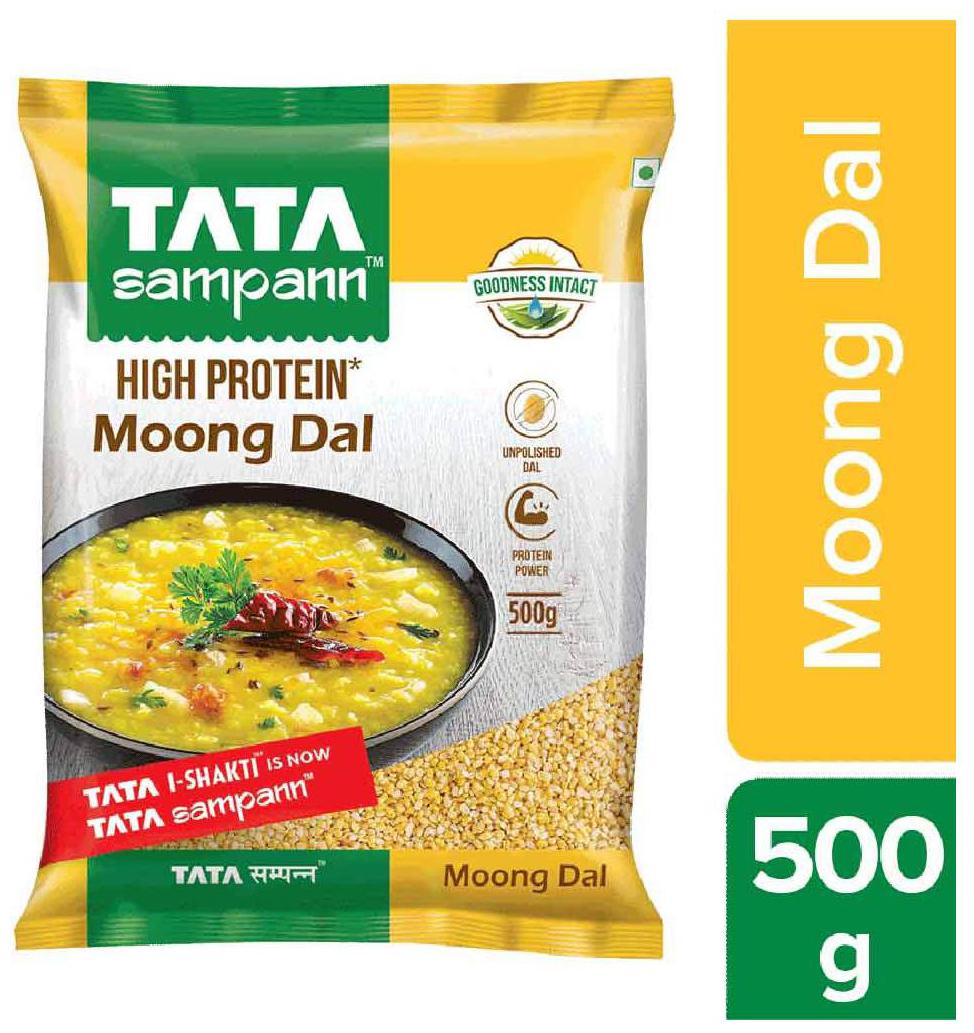 

Tata Sampann Moong Dal 500 g