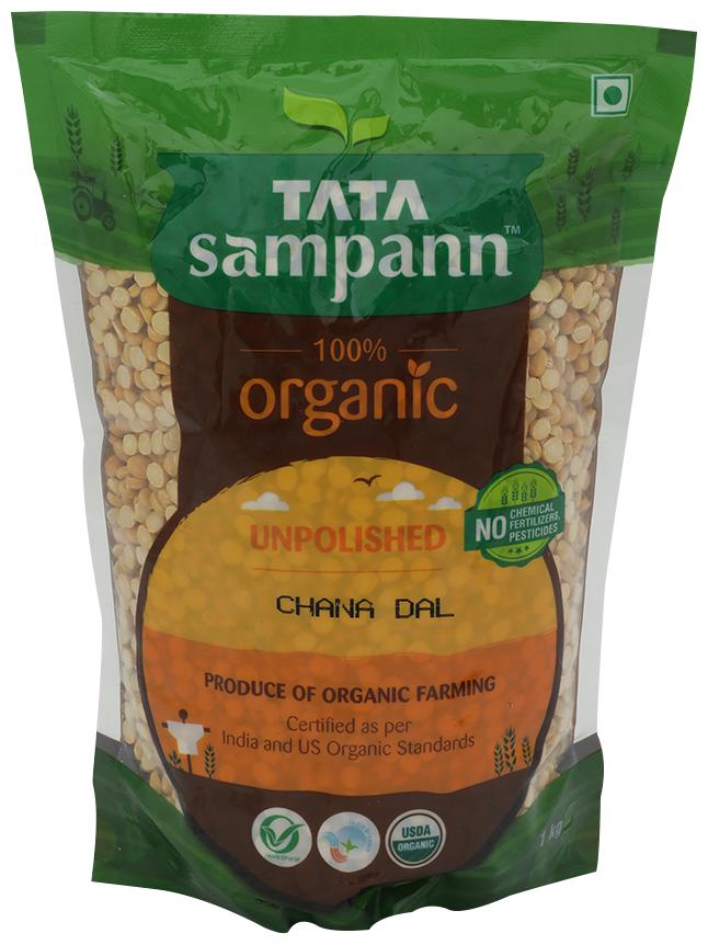 

Tata Sampann Organic Chana Dal 1 kg