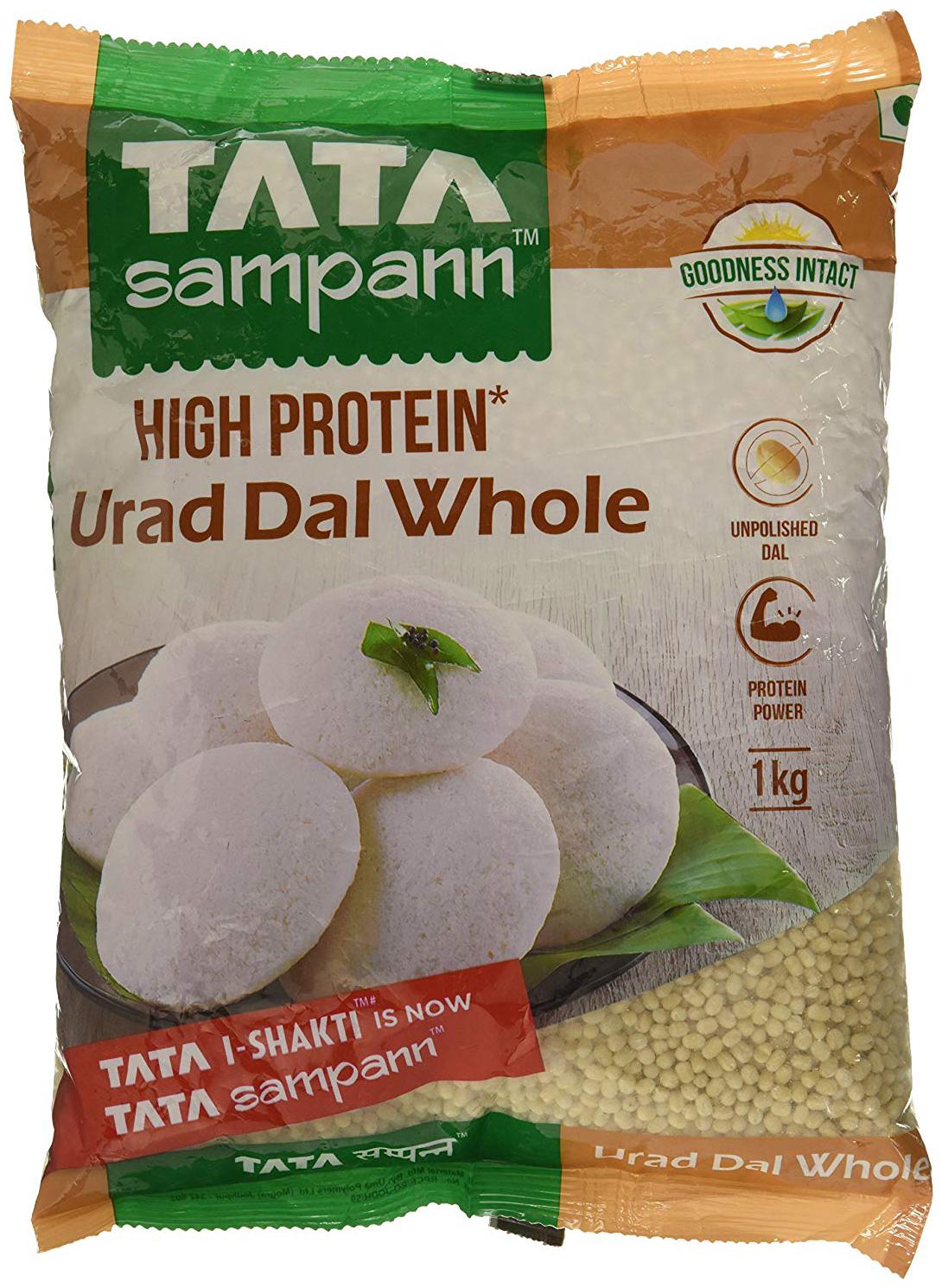 

Tata Sampann Urad Dal Whole White 1 kg