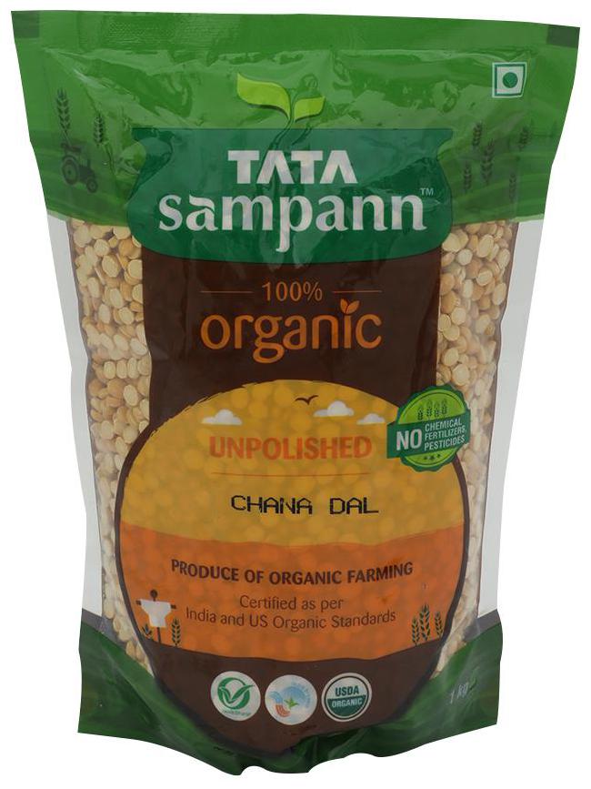 

Tata Sampann Organic Chana Dal 1 kg