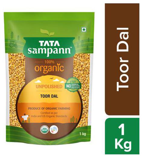 

Tata Sampann Organic Toor Dal 1 kg