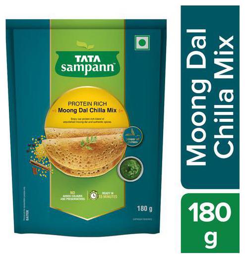 

Tata Sampann Chilla Mix - Moong Dal 180 g