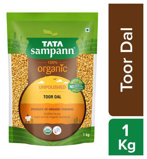 

Tata Sampann Organic Toor Dal 1 kg