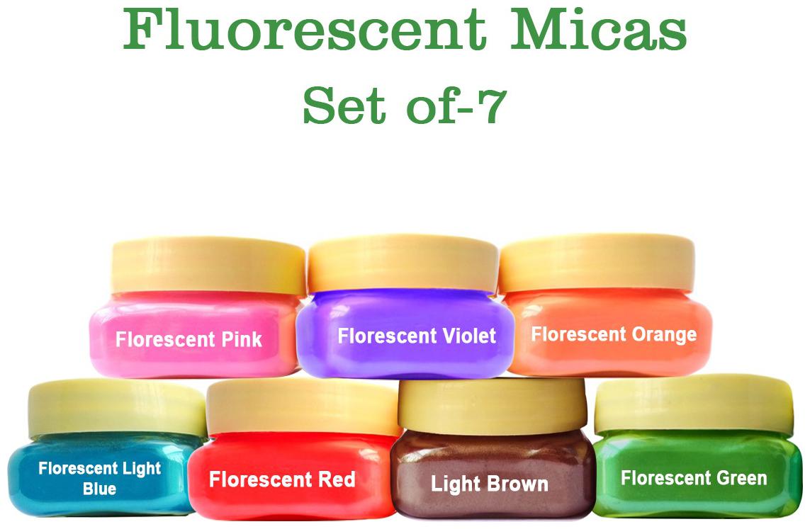 

Tatvam DIY Soap Making Colourful Mica B Colorant Powders 15g (Pack of 7)