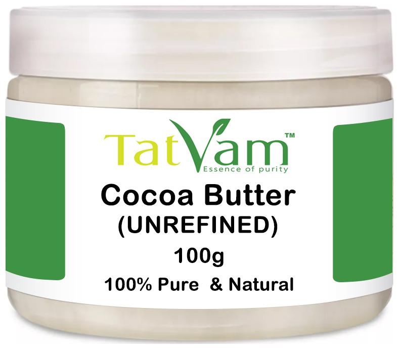 

Tatvam UnRefined Cocoa Butter 100G Pure Natural