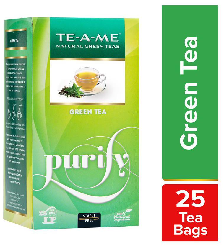 

TE-A-ME Green Tea 25 Tea Bags (Pack of 1)