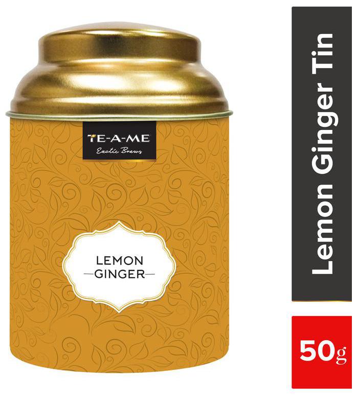 

TE-A-ME Lemon Ginger Infusion Tin 50 g (Pack of 1)