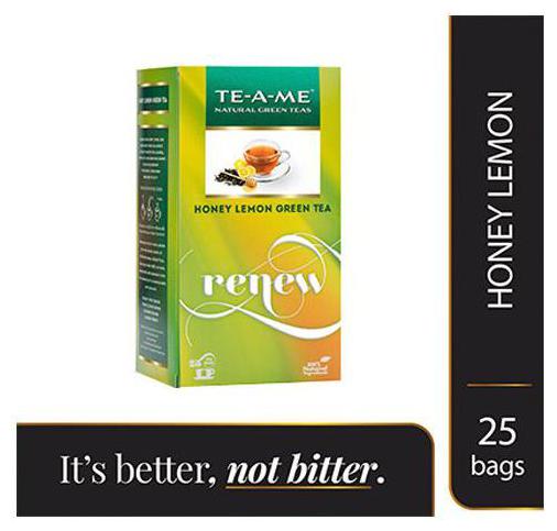 

Te-A-Me Tea Bags - Natural Green Teas Honey Lemon Green Tea 50 g