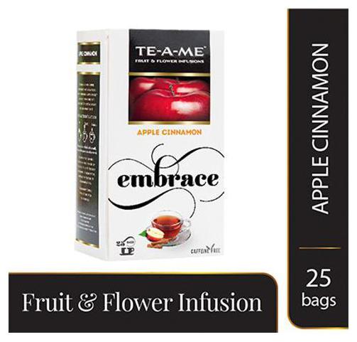

Te-A-Me Tea Bags - Fruit Flower Infusions - Apple Cinnamon 37 5 g