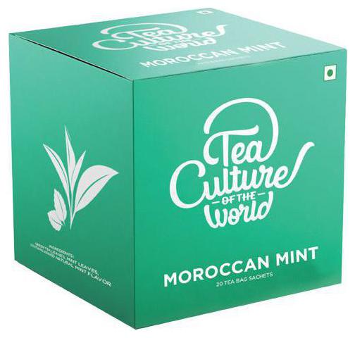 

Tea Culture Of The World Green Tea - Moroccan Mint 40 g