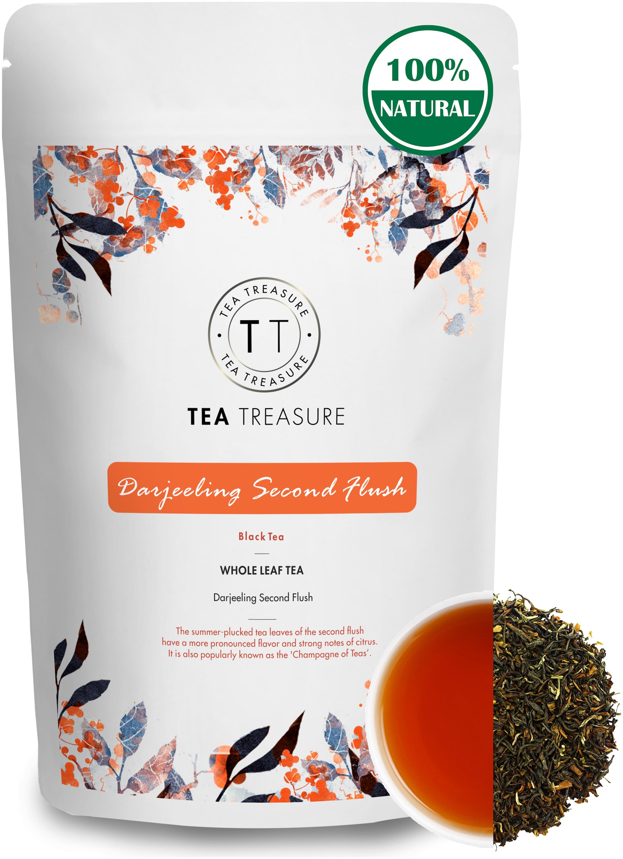 

Tea Treasure Darjeeling Second Flush - 100 g