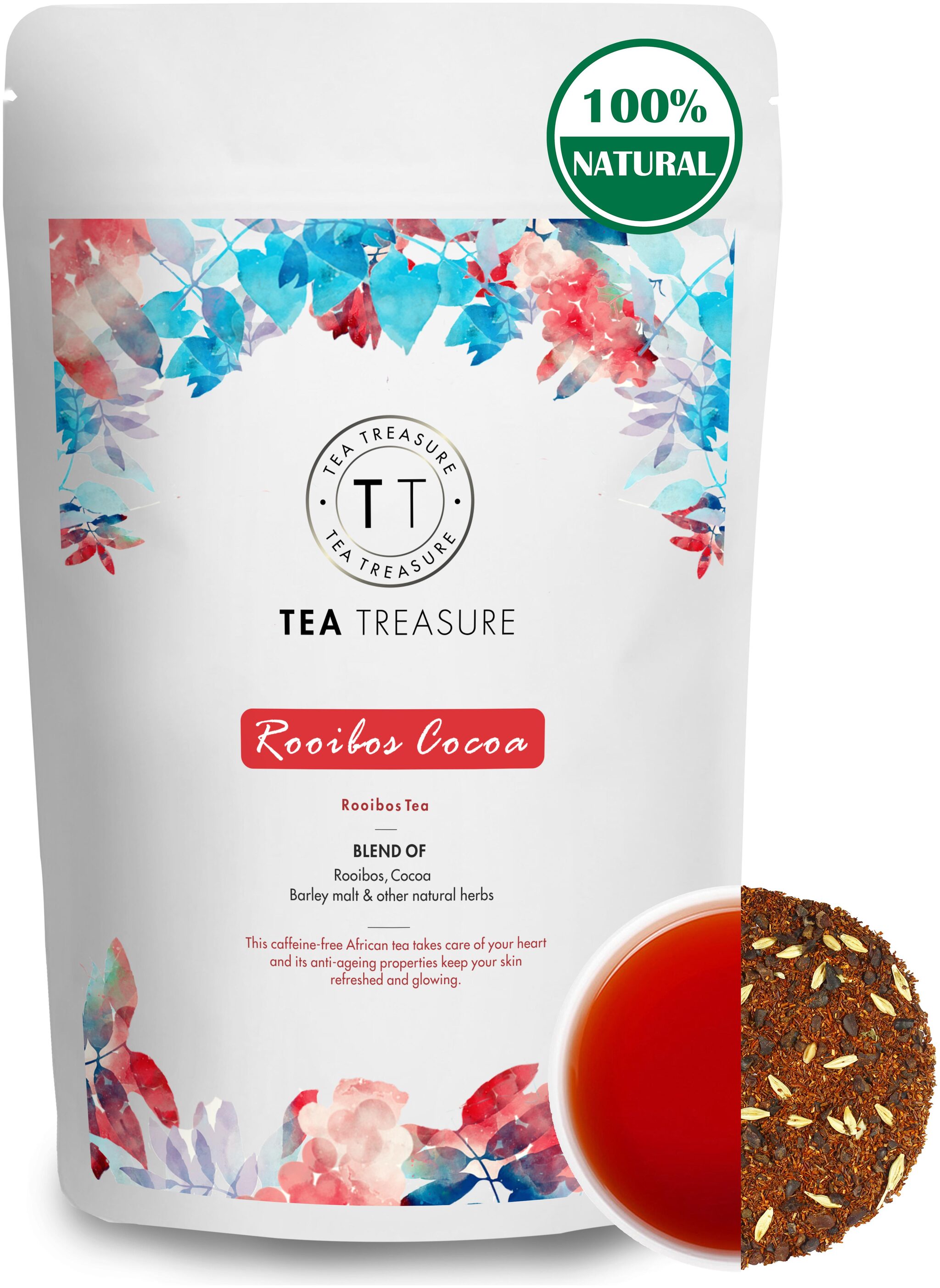 

TeaTreasure Rooibos Cocoa Tea - 50 g