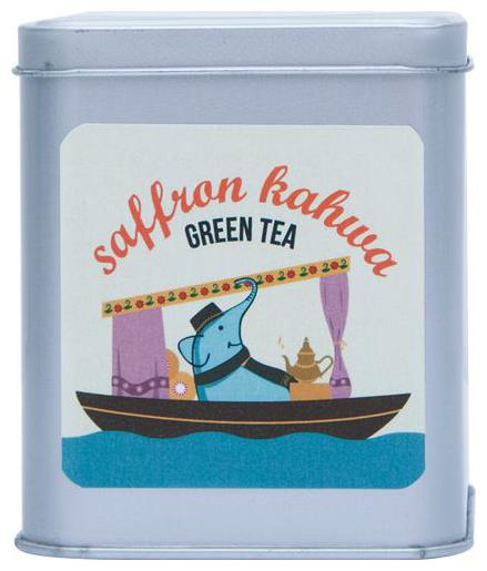 

Tea Trunk Green Tea - Saffron Kahwa 100 g