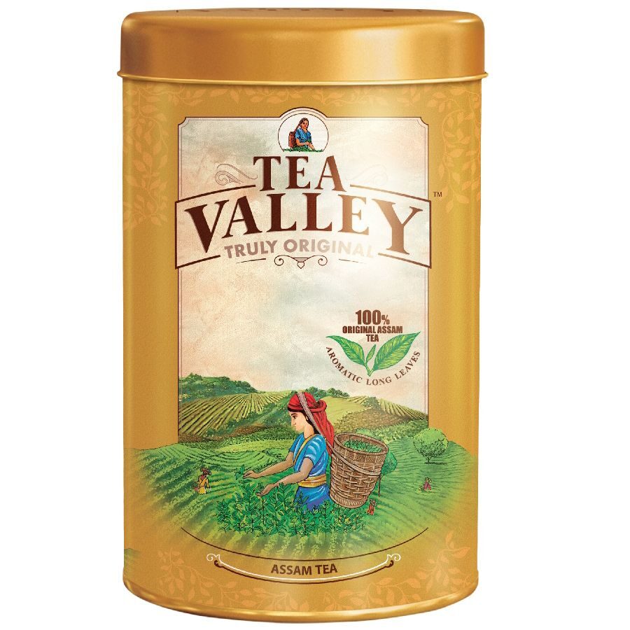 

Tea Valley 100 Assam tea with aromatic long leaves