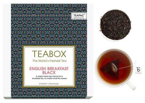 

Teabox Black Tea - English Breakfast Blend 16 Tea Bags