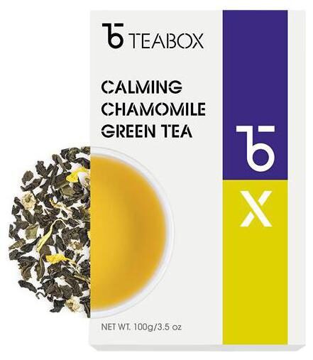 

Teabox Green Tea - Chamomile Spring All-Natural No Added Preservatives 100 g