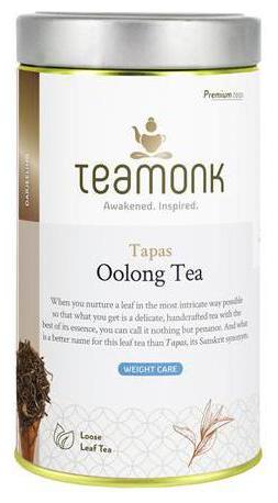 

Teamonk Darjeeling Oolong Tea - Tapas 125 g