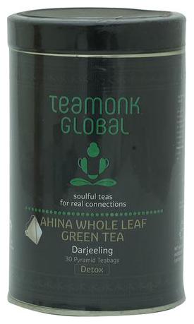 

Teamonk Global Green Tea - Ahina Long Leaf 30 Tea Bags