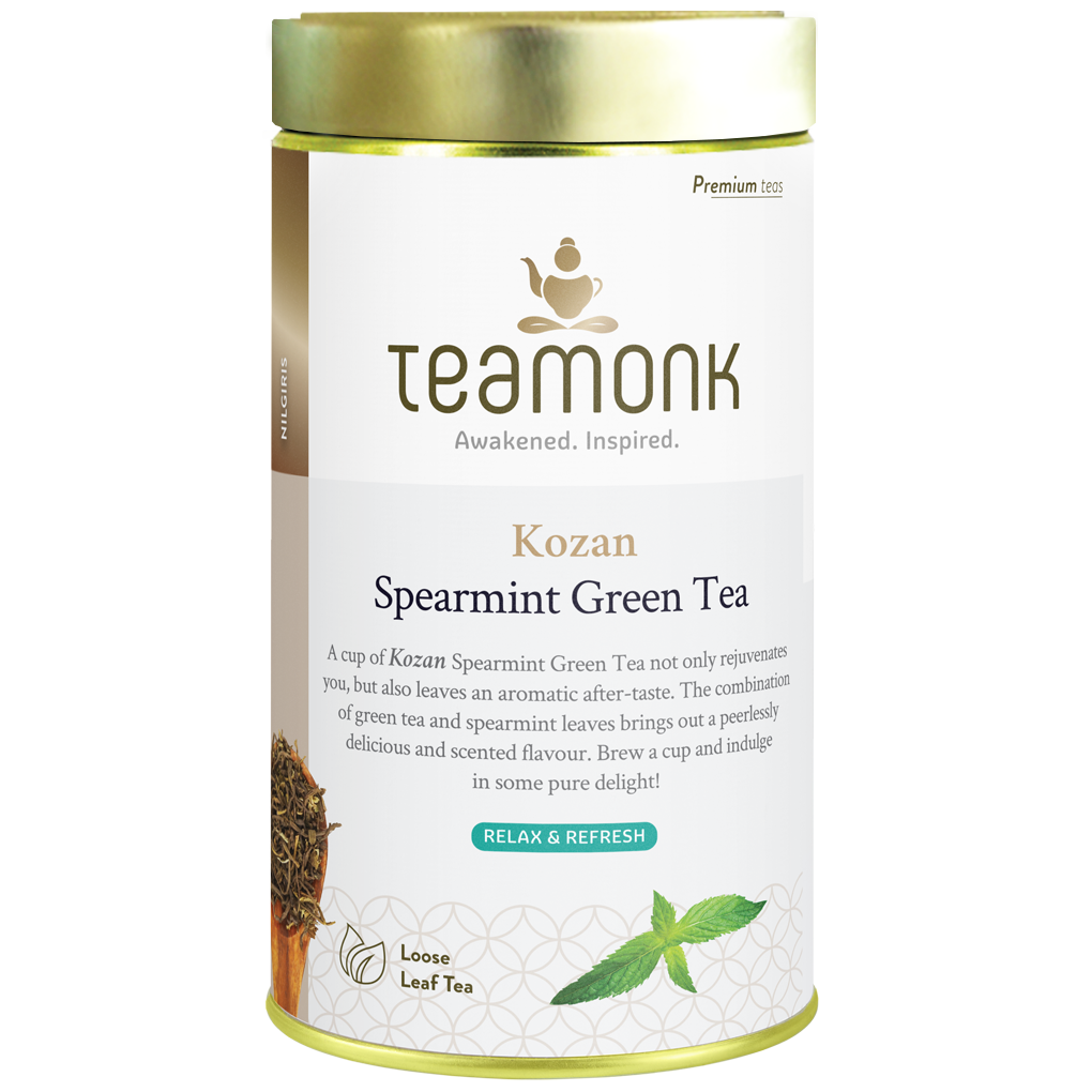 

Teamonk Kozan Nilgiri Spearmint Green Tea (Spearmint 125g)