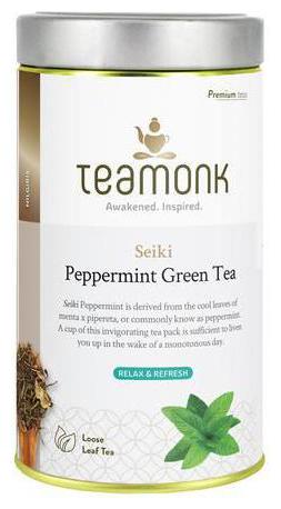 

Teamonk Nilgiri Green Tea - Seiki Peppermint 125g