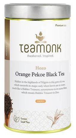 

Teamonk Nilgiri Black Tea - Hozo Orange Pekoe 125 g