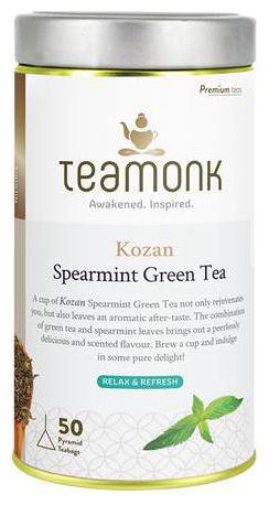 

Teamonk Nilgiris Green Teabags - Kozan Spearmint 100 g