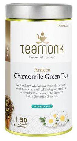 

Teamonk Nilgiris Green Tea - Anicca Chamomile 100 g