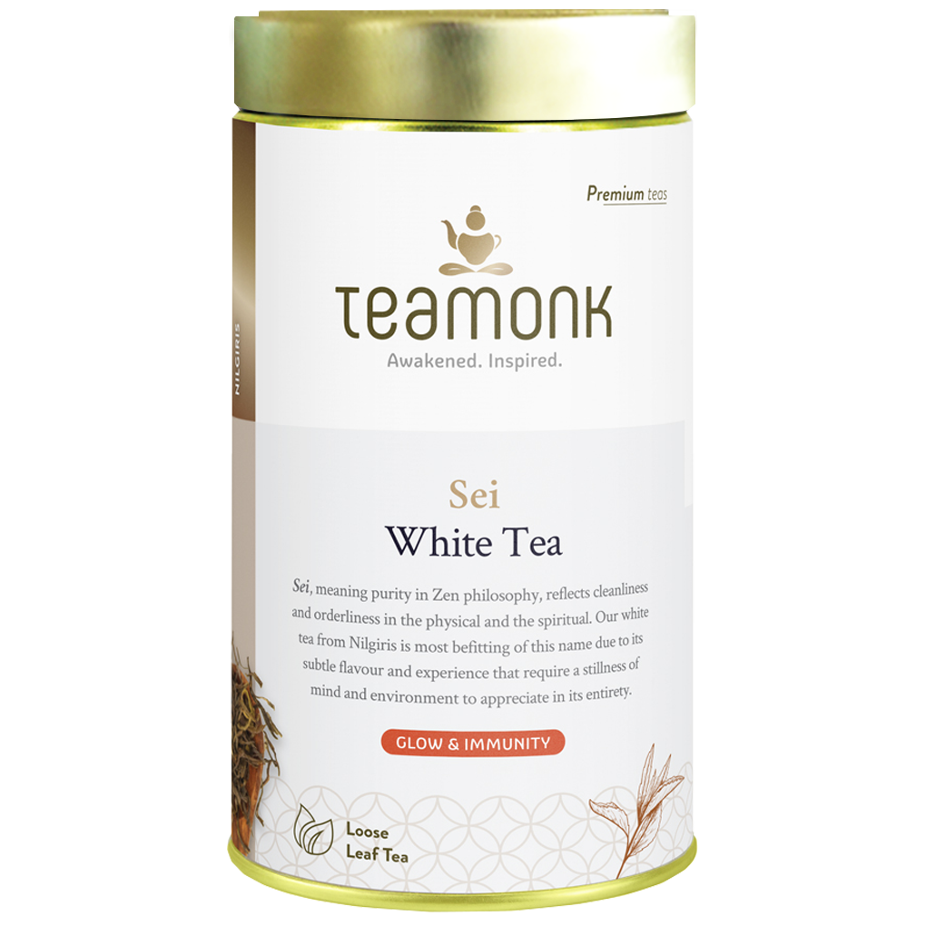 

Teamonk Nilgiri Sei White Tea for Glow and Immunity 125g