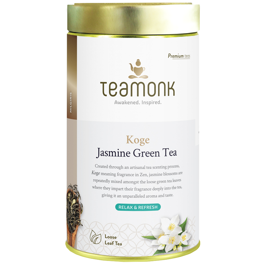 

Teamonk Nilgiri Koge Jasmine Green Tea for Weight Loss 125g