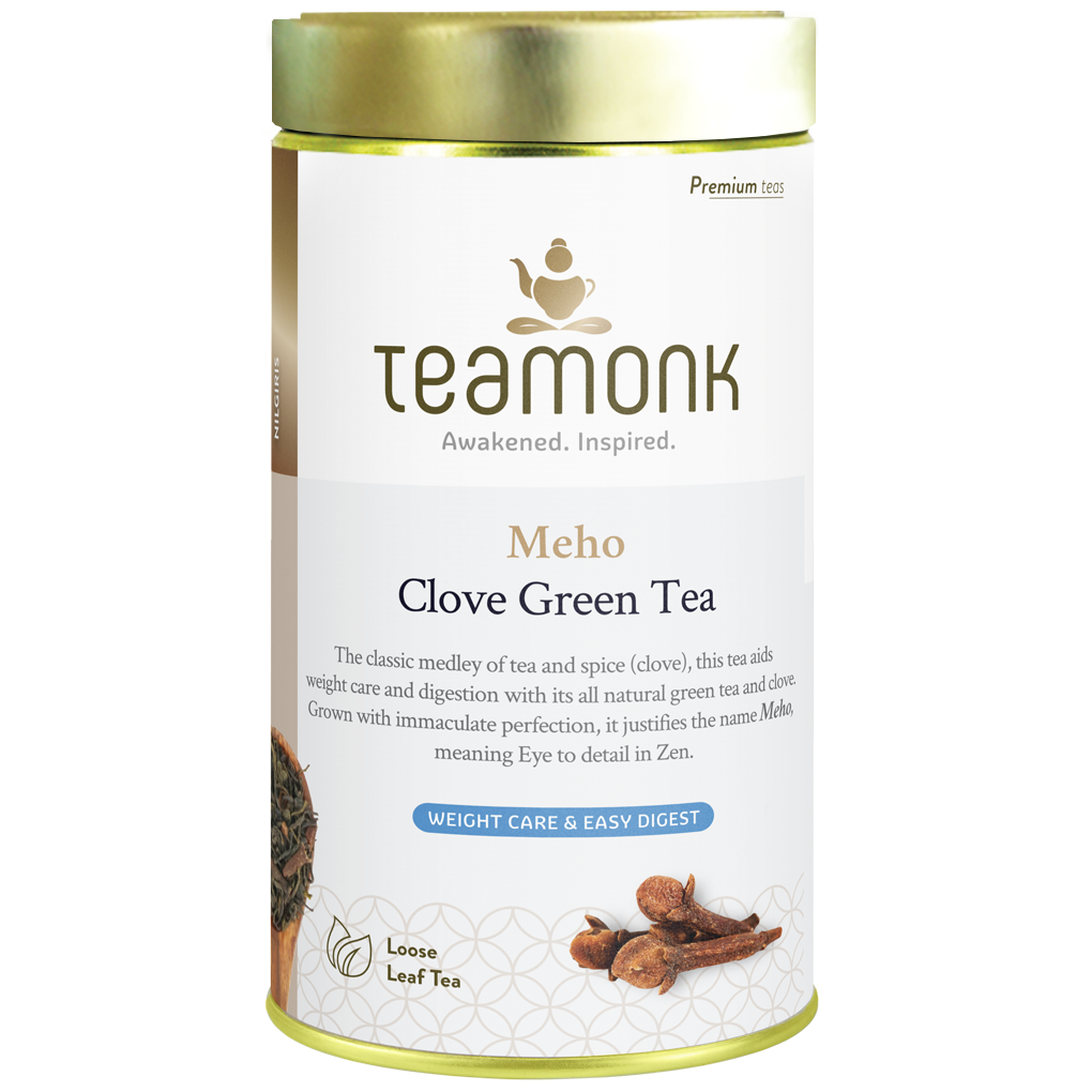 

Teamonk Nilgiri Meho Clove Green Tea for Weight Loss 125g