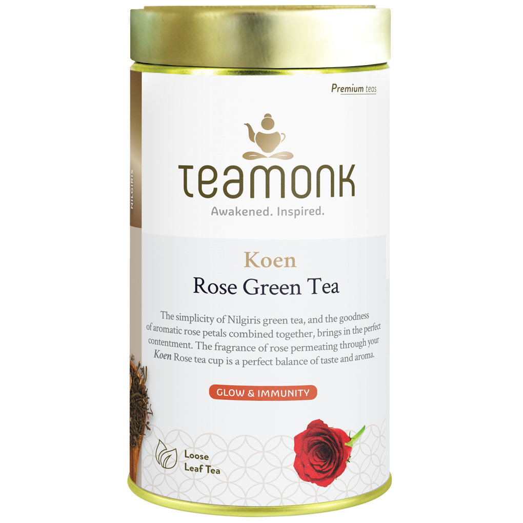 

Teamonk Nilgiri Organic Koen Rose Green Tea 125g
