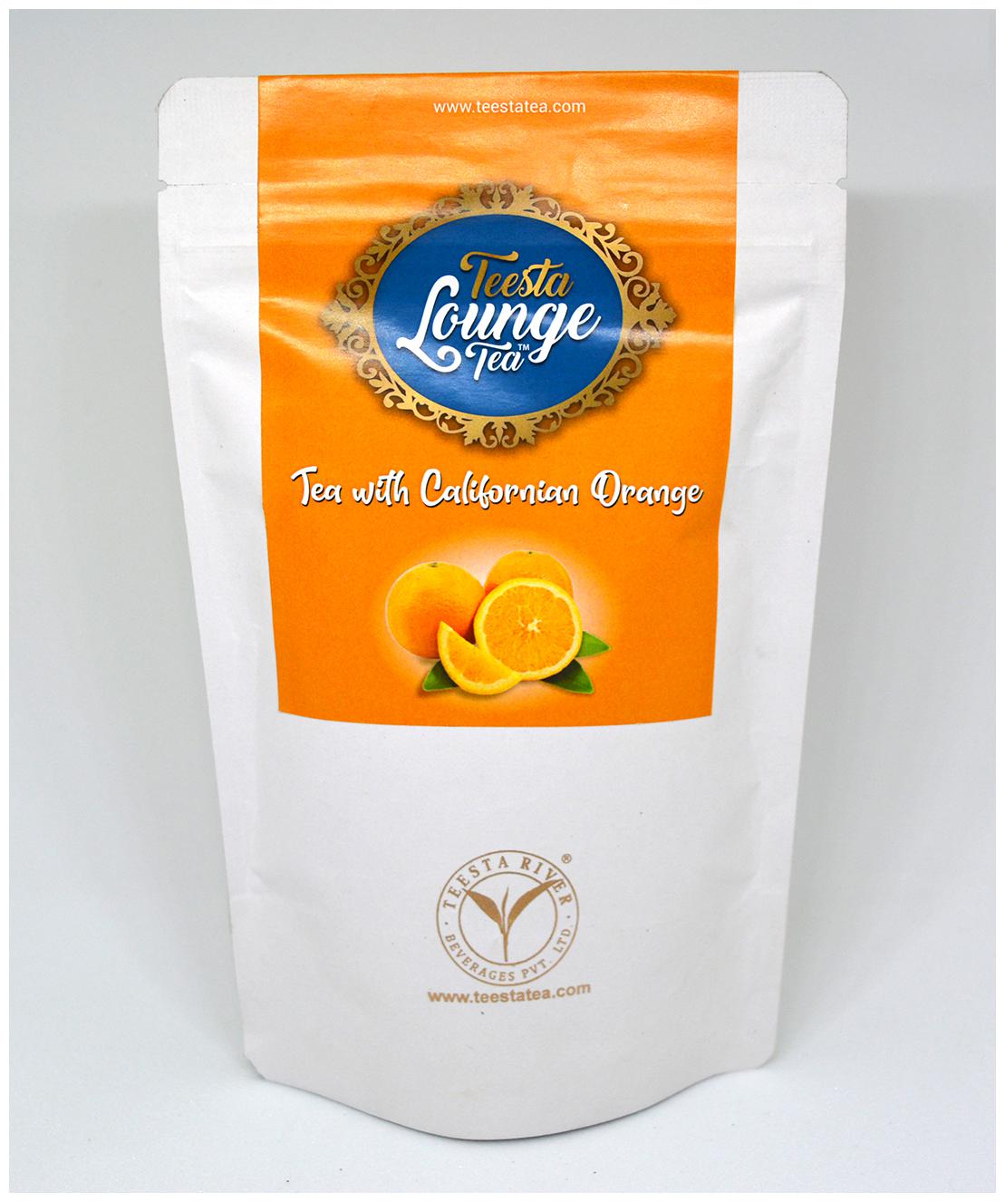 

Teesta Lounge Tea (Long leaf) with Natural Orange 80g