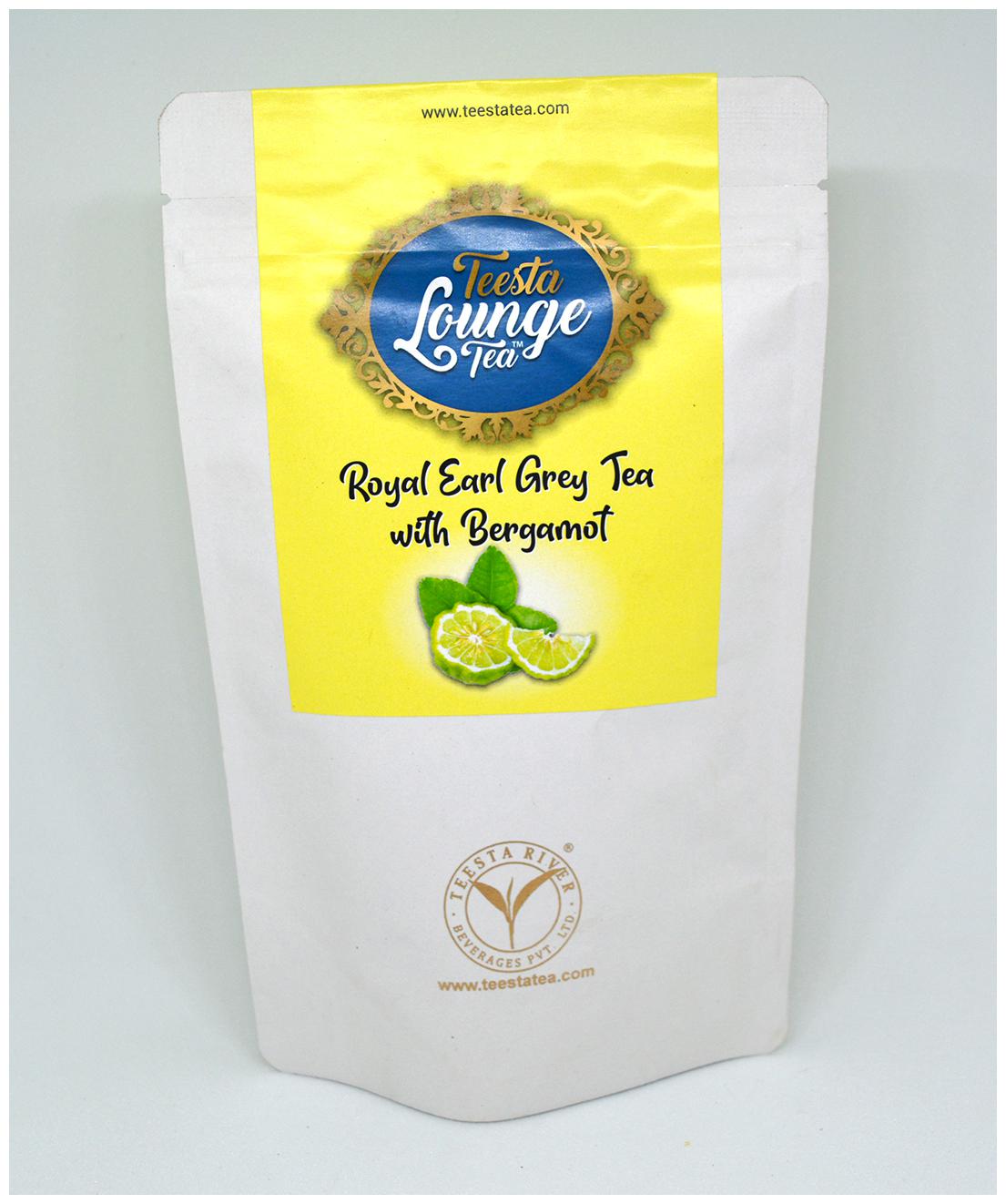 

Teesta Lounge Tea (Long leaf) Royal Earl Grey with Bergamot 80g