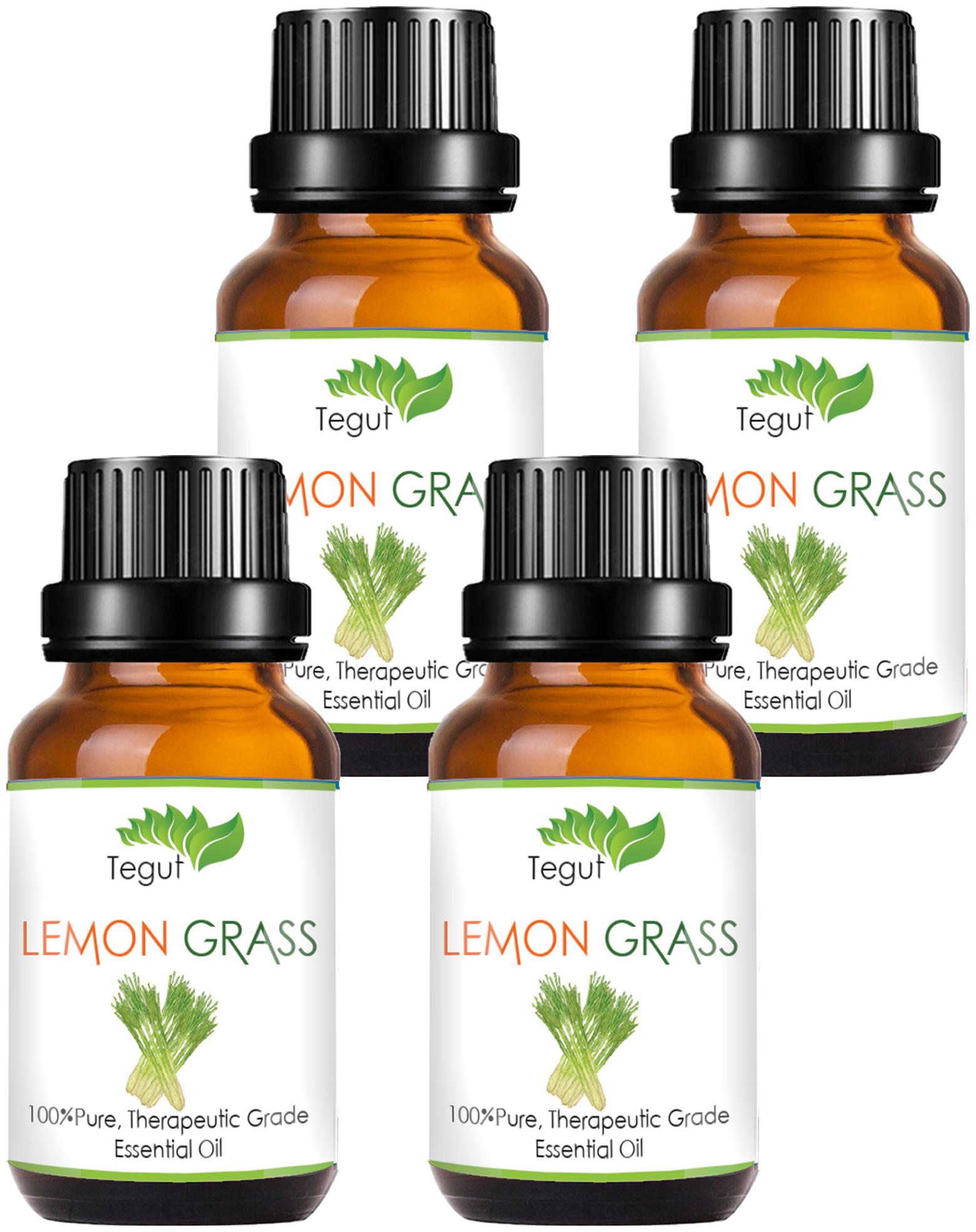 

TEGUT 100 Lemon Grass Essential Oil Pure Natural Pure And Organic (15 ml) (Pack of 4)