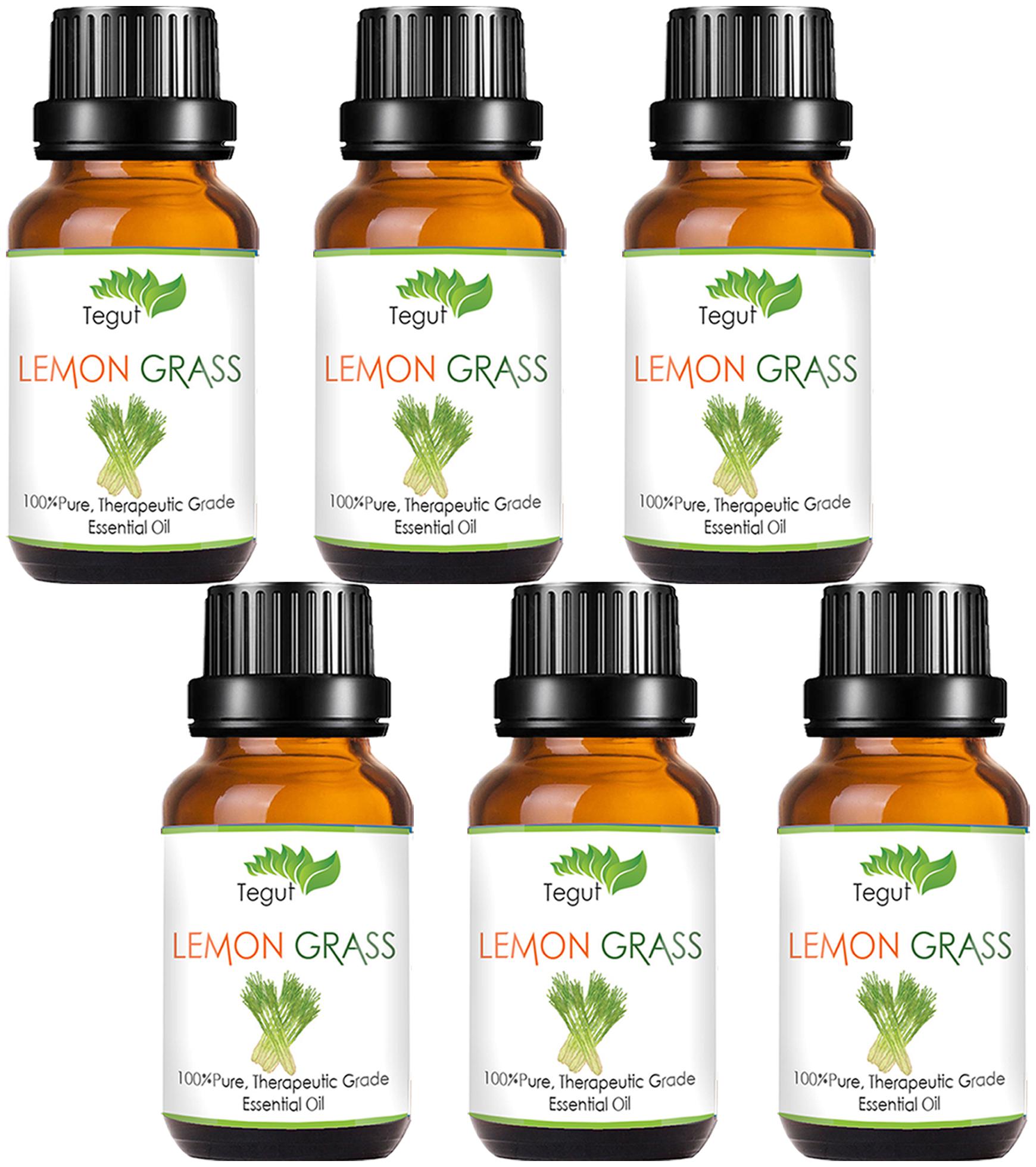 

TEGUT 100 Lemon Grass Essential Oil Pure Natural Pure And Organic (20 ml) (Pack of 6)