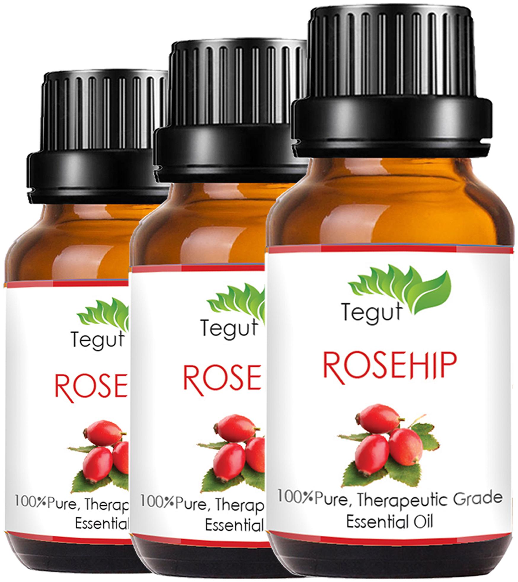 

TEGUT 100 pure and natural Rosehip Carrier Oil (18 ml) (Pack of 3)